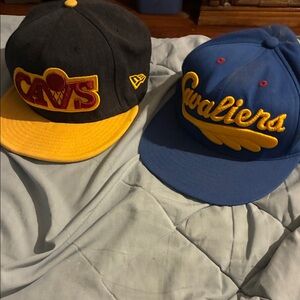 Two Cavs hats, both for the price!